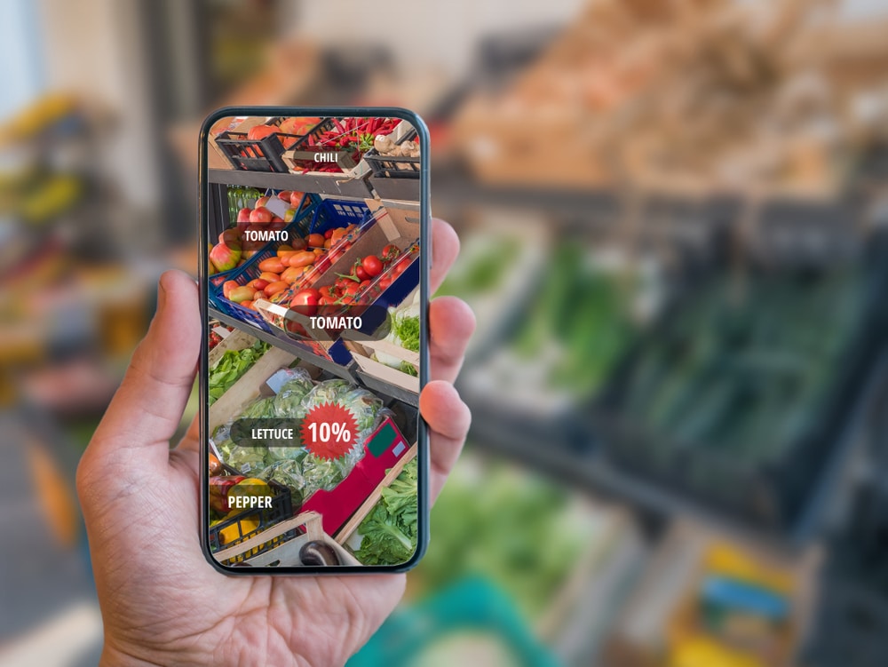 Augmented reality food and drink fmcg