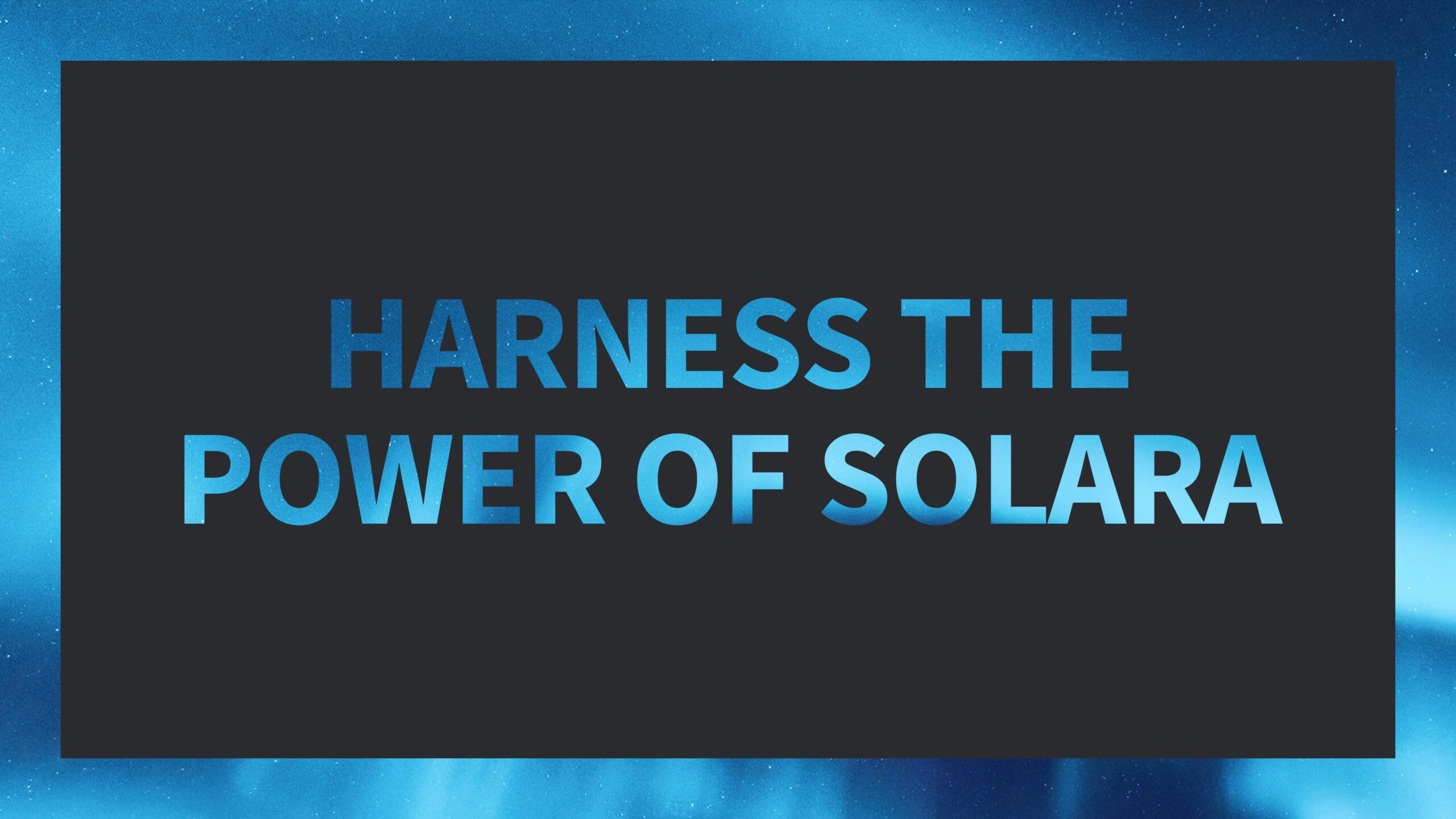 Cytel Solara banner reading Harness the power of Solara