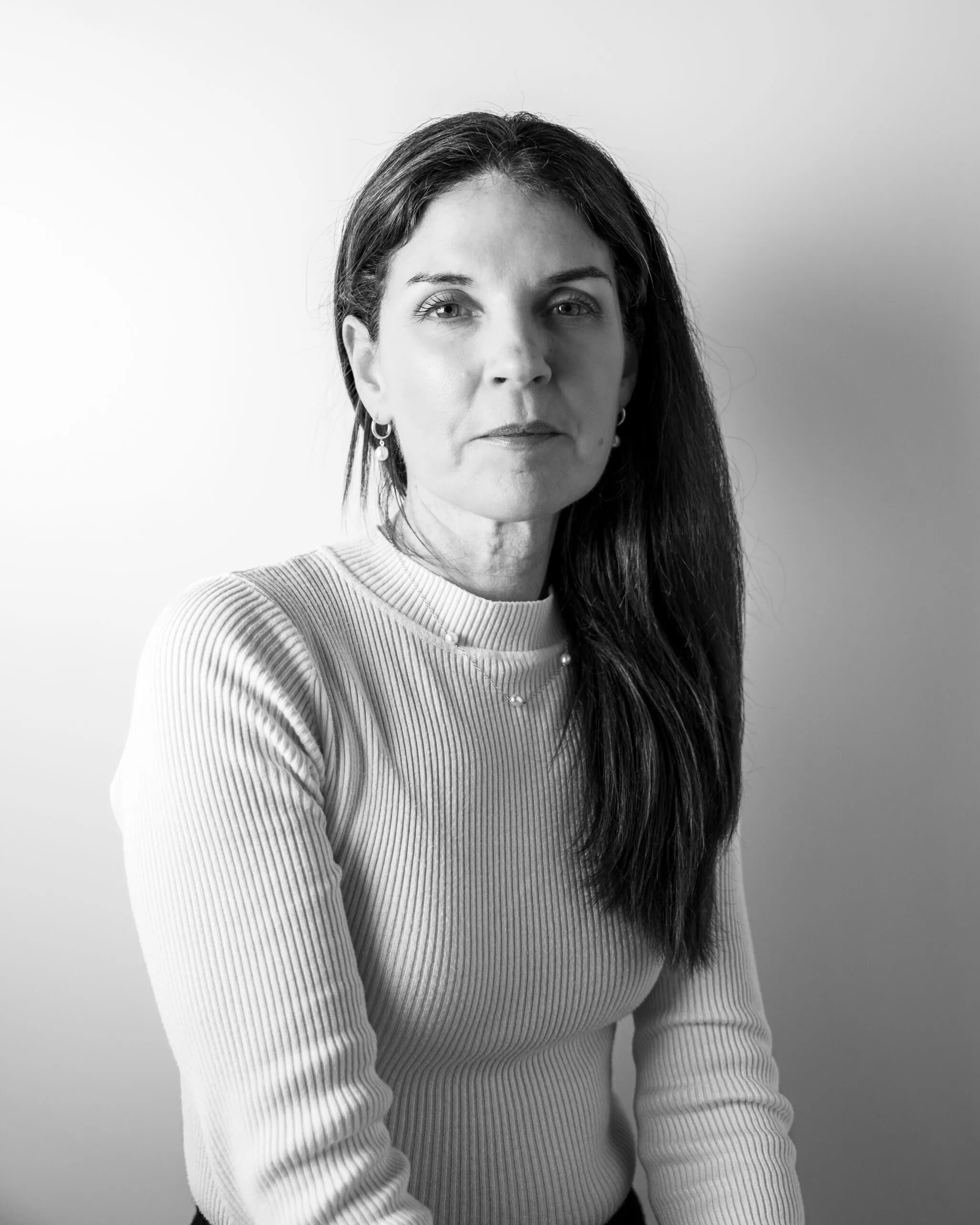 Black and white portrait of an AgencyUK team member
